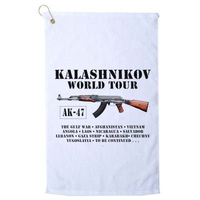 Ak 47 Kalashnikov World Golf Towel