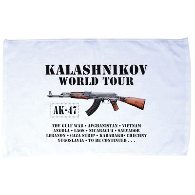 Ak 47 Kalashnikov World Microfiber Hand Towel