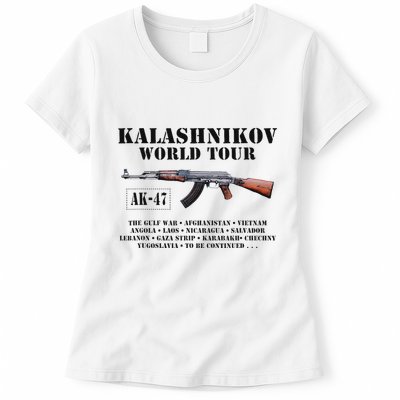 Ak 47 Kalashnikov World Womens T-Shirt