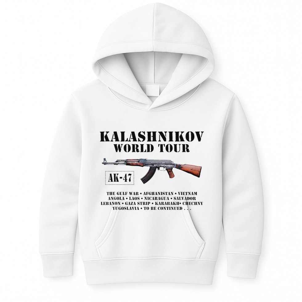 Ak 47 Kalashnikov World Kids Hoodie