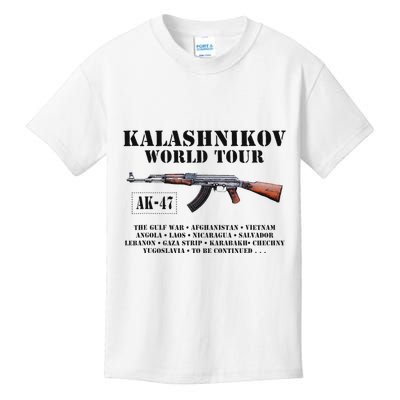 Ak 47 Kalashnikov World Kids T-Shirt