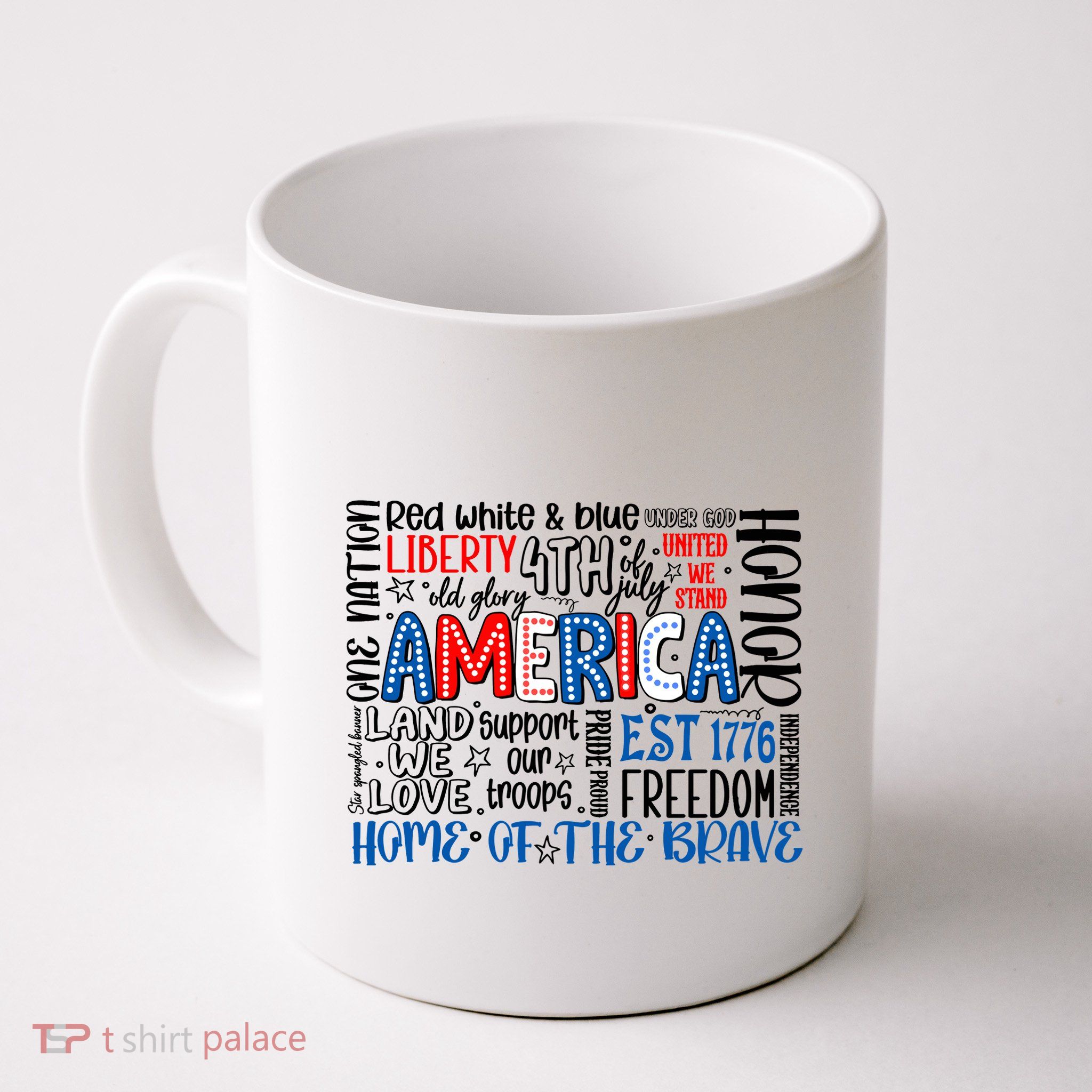 America 4th Of July Quotes Mug