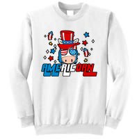 Americorn 4th Of July Boy Girl Unicorn American Patriotic Sweatshirt