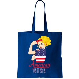 American 4Th Of July Labor Day Strong Red Bandana Cute Gift Tote Bag