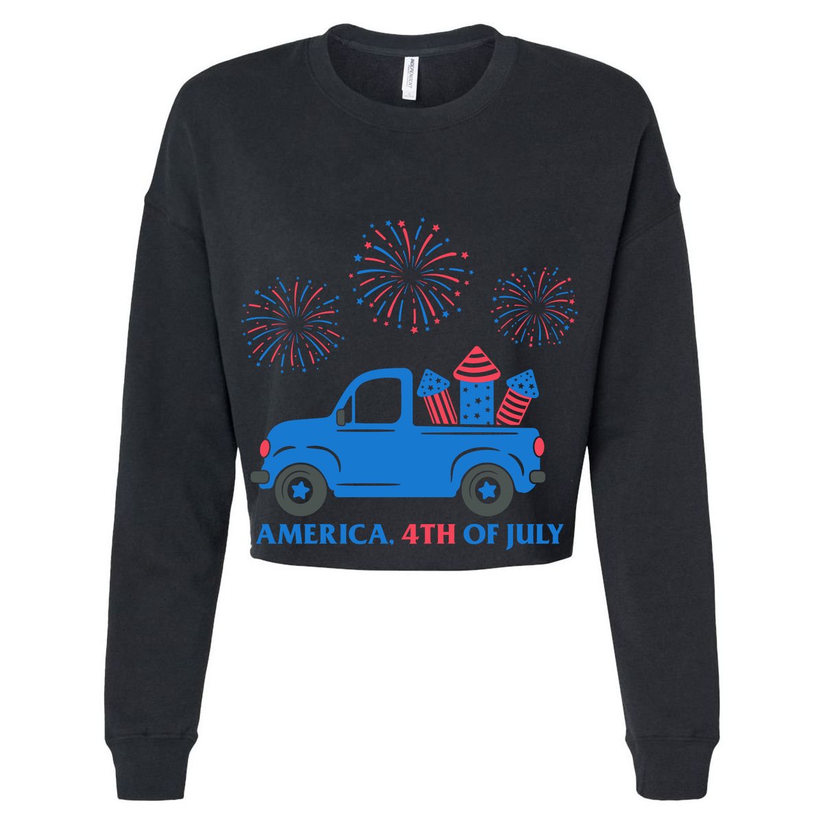 America 4th Of July Firework Truck T-Shirt