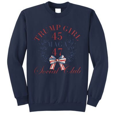 American 4th Of July Trump Girl Sweatshirt