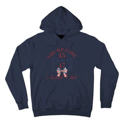 American 4th Of July Trump Girl Tall Hoodie