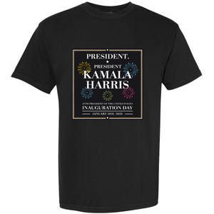 America’S 47th President Kamala Harris Inaugurated Garment-Dyed Heavyweight T-Shirt