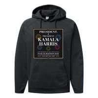 America’S 47th President Kamala Harris Inaugurated Performance Fleece Hoodie