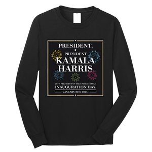 America’S 47th President Kamala Harris Inaugurated Long Sleeve Shirt