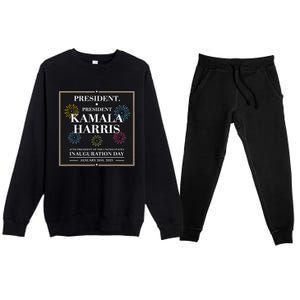 America’S 47th President Kamala Harris Inaugurated Premium Crewneck Sweatsuit Set