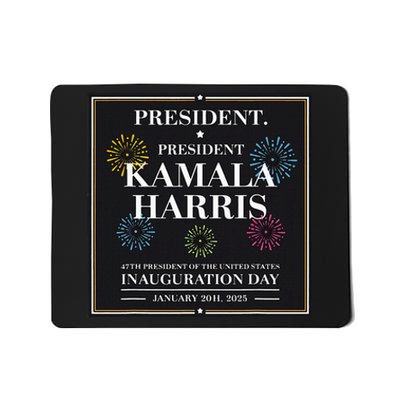 America’S 47th President Kamala Harris Inaugurated Mousepad