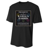 America’S 47th President Kamala Harris Inaugurated Performance Sprint T-Shirt