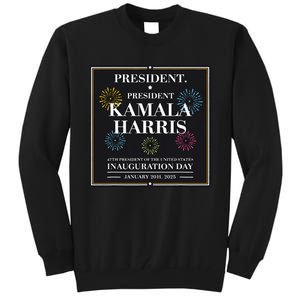 America’S 47th President Kamala Harris Inaugurated Tall Sweatshirt