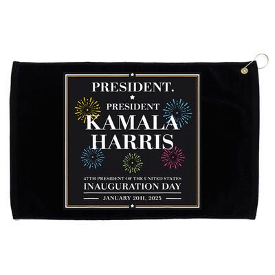 America’S 47th President Kamala Harris Inaugurated Grommeted Golf Towel