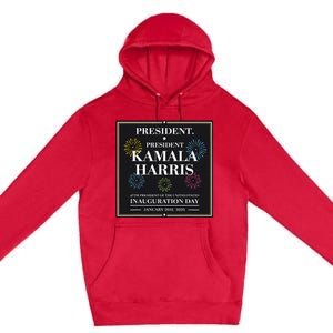 America’S 47th President Kamala Harris Inaugurated Premium Pullover Hoodie