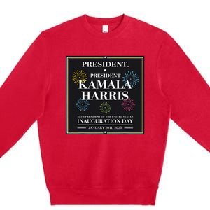 America’S 47th President Kamala Harris Inaugurated Premium Crewneck Sweatshirt