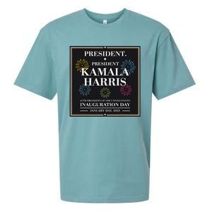 America’S 47th President Kamala Harris Inaugurated Sueded Cloud Jersey T-Shirt