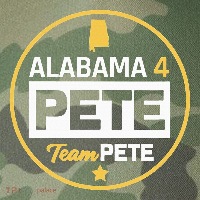 Alabama 4 Pete Team Pete Buttigieg Legacy Tie Dye Trucker Hat