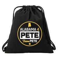 Alabama 4 Pete Team Pete Buttigieg Drawstring Bag