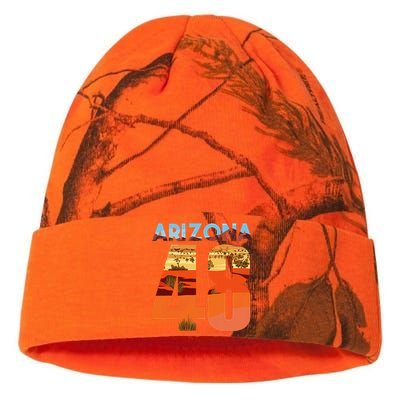 Arizona 48th State Souvenir Arizona 48 Cactus Kati Licensed 12" Camo Beanie