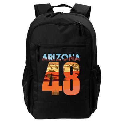 Arizona 48th State Souvenir Arizona 48 Cactus Backpack