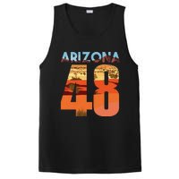 Arizona 48th State Souvenir Arizona 48 Cactus PosiCharge Competitor Tank