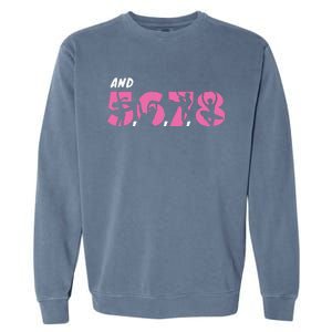 And 5 6 7 8 Dance Ballet Garment-Dyed Sweatshirt