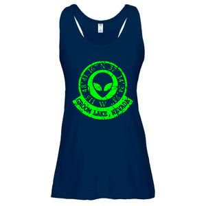 Area 51 Coordinates Ladies Essential Flowy Tank