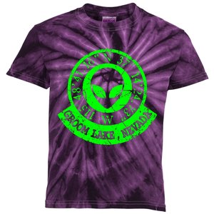 Area 51 Coordinates Kids Tie-Dye T-Shirt