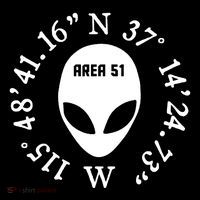 Area 51 Coordinates Ufo Alien Funny Visor