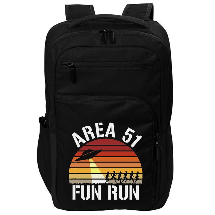 Area 51 Fun Run T I Aliens Ufo Roswell Alien Impact Tech Backpack