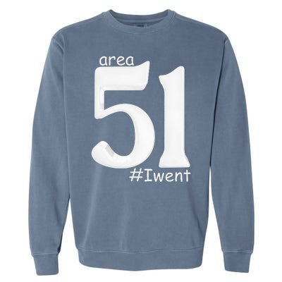 Area 51 #Iwent Garment-Dyed Sweatshirt