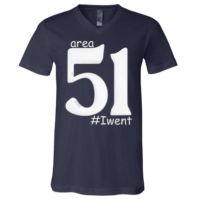 Area 51 #Iwent V-Neck T-Shirt