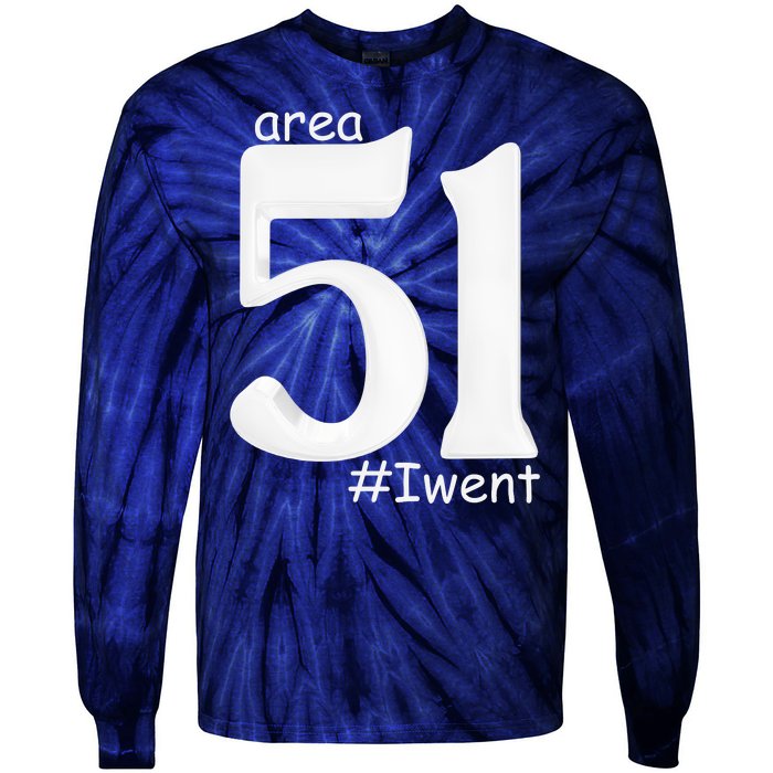 Area 51 #Iwent Tie-Dye Long Sleeve Shirt