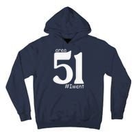 Area 51 #Iwent Tall Hoodie