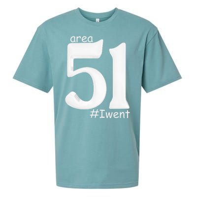 Area 51 #Iwent Sueded Cloud Jersey T-Shirt