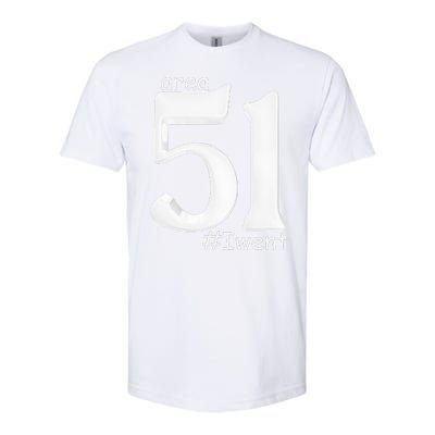 Area 51 #Iwent Softstyle CVC T-Shirt