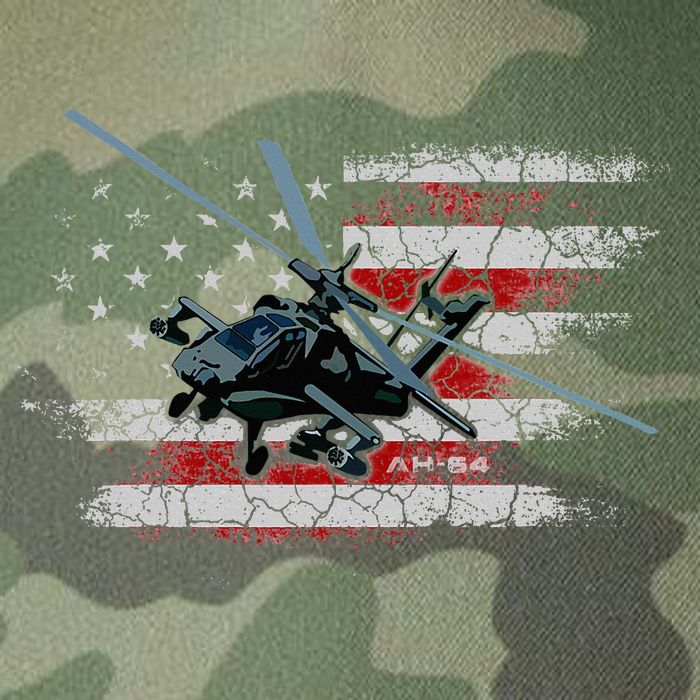 Ah 64 Apache Bringing In The Muscle Veteran Gifts Legacy Tie Dye Trucker Hat
