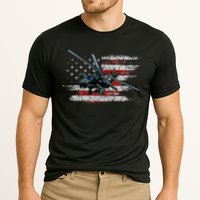 Ah 64 Apache Bringing In The Muscle Veteran Gifts Cooling Performance Crew T-Shirt