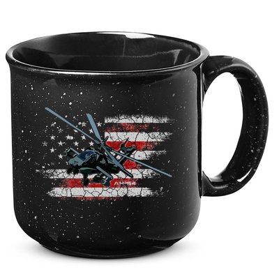 Ah 64 Apache Bringing In The Muscle Veteran Gifts 15oz Campfire Ceramic Mug