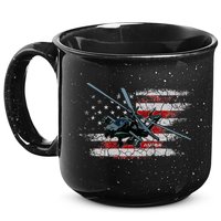 Ah 64 Apache Bringing In The Muscle Veteran Gifts 15oz Campfire Ceramic Mug