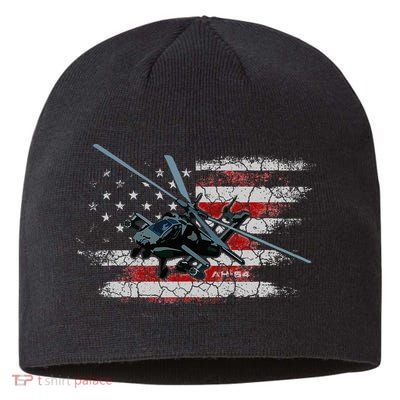 Ah 64 Apache Bringing In The Muscle Veteran Gifts Sustainable Beanie