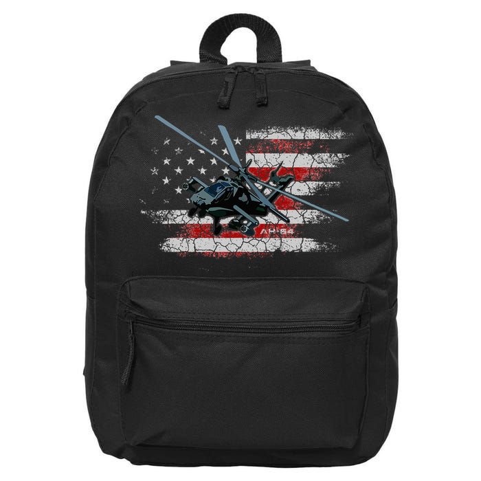 Ah 64 Apache Bringing In The Muscle Veteran Gifts 16 in Basic Backpack