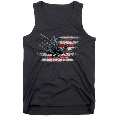Ah 64 Apache Bringing In The Muscle Veteran Gifts Tank Top