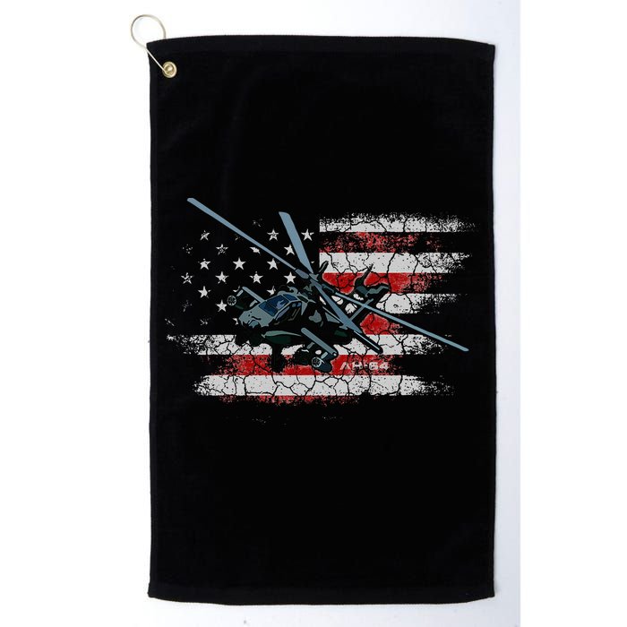 Ah 64 Apache Bringing In The Muscle Veteran Gifts Golf Towel