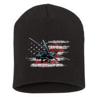Ah 64 Apache Bringing In The Muscle Veteran Gifts Short Acrylic Beanie