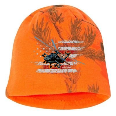 Ah 64 Apache Bringing In The Muscle Veteran Gifts Kati - Camo Knit Beanie