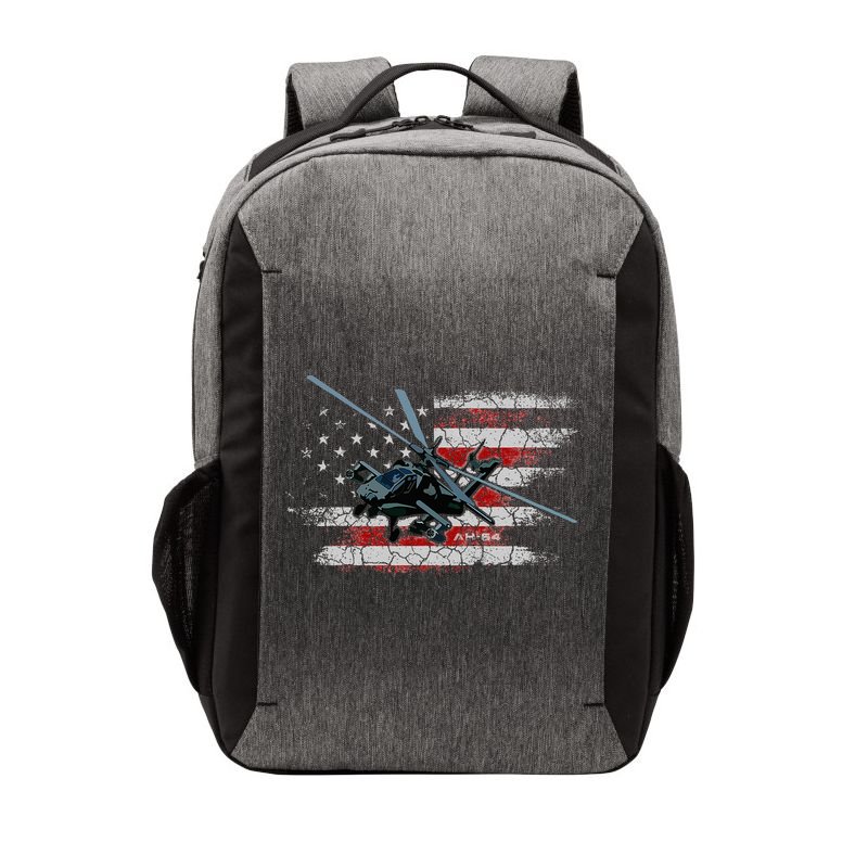 Ah 64 Apache Bringing In The Muscle Veteran Gifts Vector Backpack