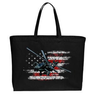 Ah 64 Apache Bringing In The Muscle Veteran Gifts Cotton Canvas Jumbo Tote